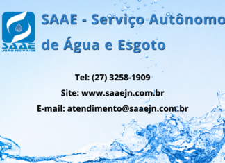 SAAE – Serviço Autônomo de Água e Esgoto